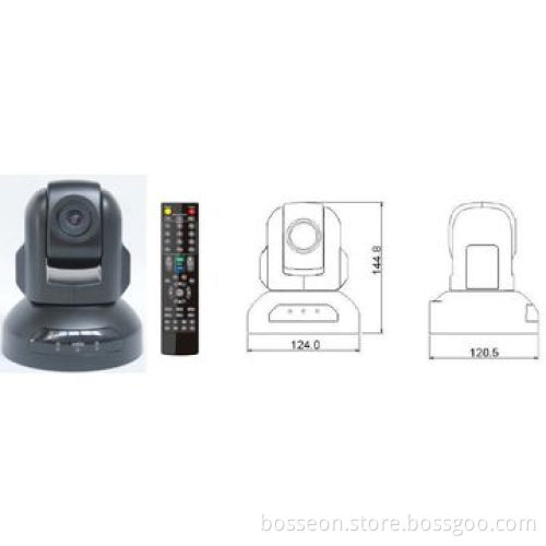 2 Mage Pixel 3x Optical Zoom CMOS Sensor USB Video Conference Camera
